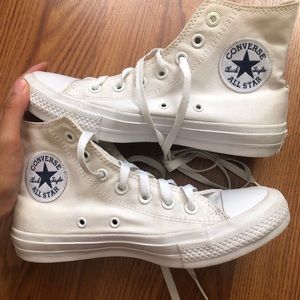 White High Top Converse
